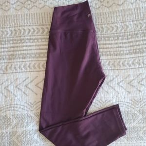 P'tula Danielle Luxe leggings in midnight plum size Medium